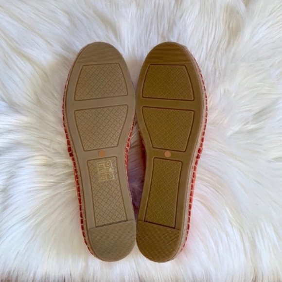 Tory Burch Red Canyon Suede Sidney Espadrille Flat - Picture 8 of 8